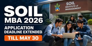 SOIL MBA Admission 2026 Round 3 Deadline Extended Till May 30; Apply @soil.edu.in
